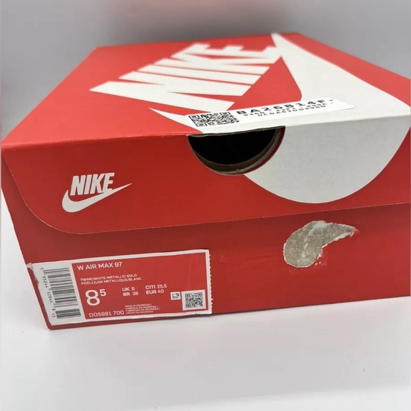 Nike Air Max 97 Twine White Metallic Gold - Picture 3 of 14